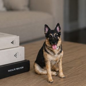 Custom 3D printed figurine of a dog by OnlyKids