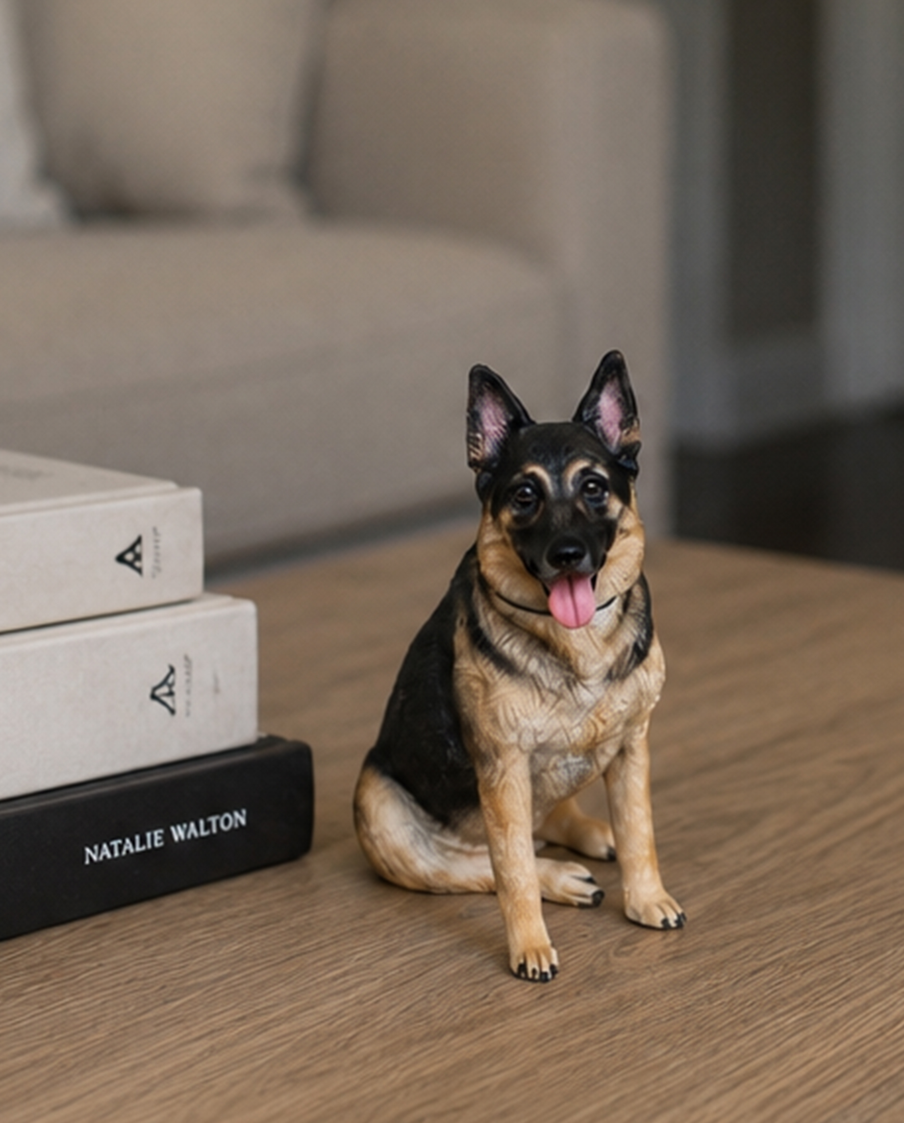 Custom dog figurine 01