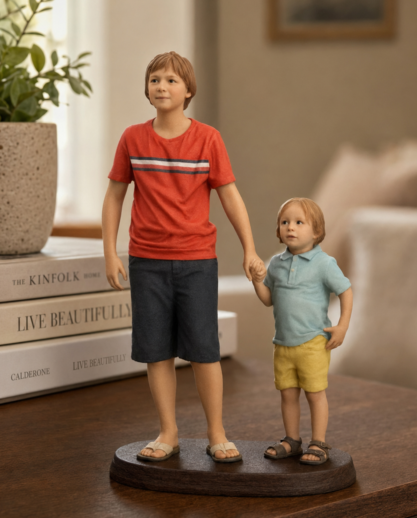 Custom 3D printed figurine of a child by OnlyKids
